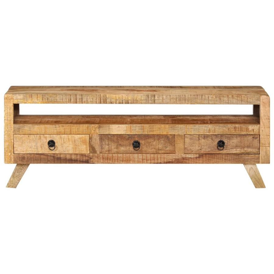 Tv-Meubel 0X30X40 Cm massief mangohout