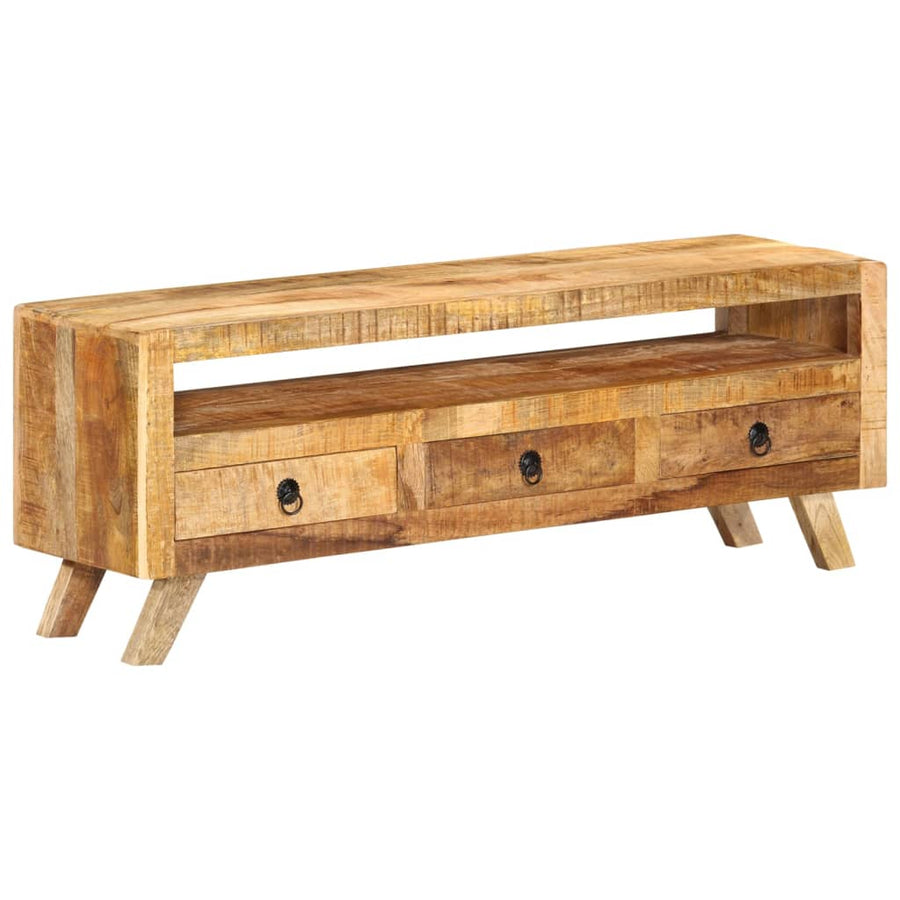 Tv-Meubel 0X30X40 Cm massief mangohout