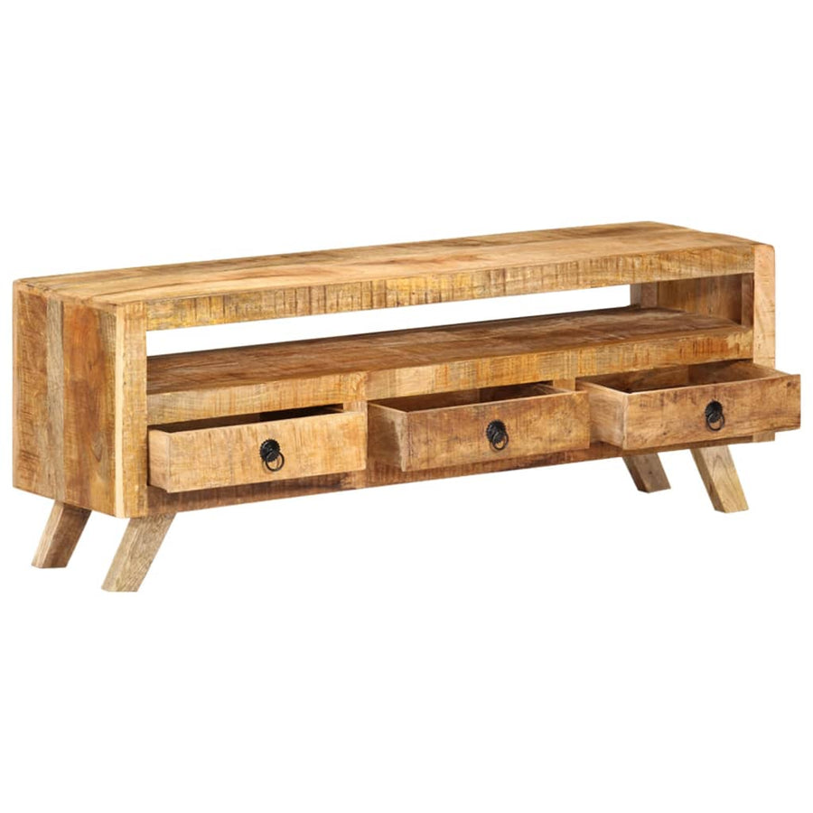 Tv-Meubel 0X30X40 Cm massief mangohout