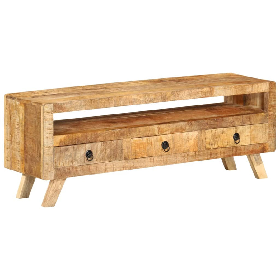 Tv-Meubel 0X30X40 Cm massief mangohout