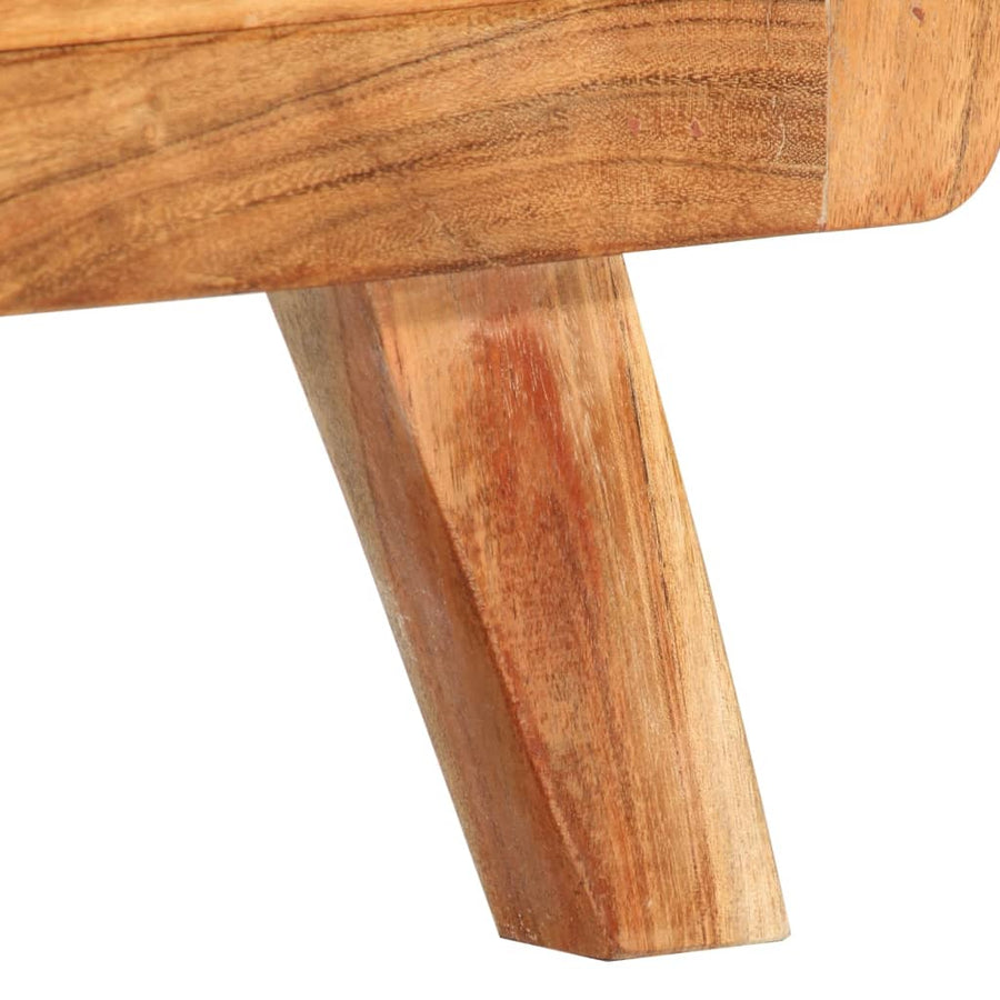 Tv-Meubel 0X30X40 Cm Massief acaciahout