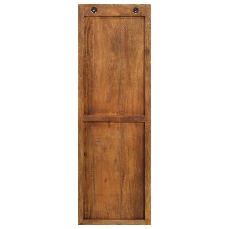 Wandkapstokken 2 St 36X3X0 Cm massief gerecycled hout