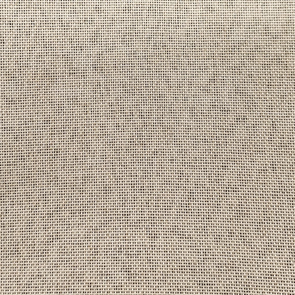 Vloerstoel draaibaar stof crèmekleurig crème