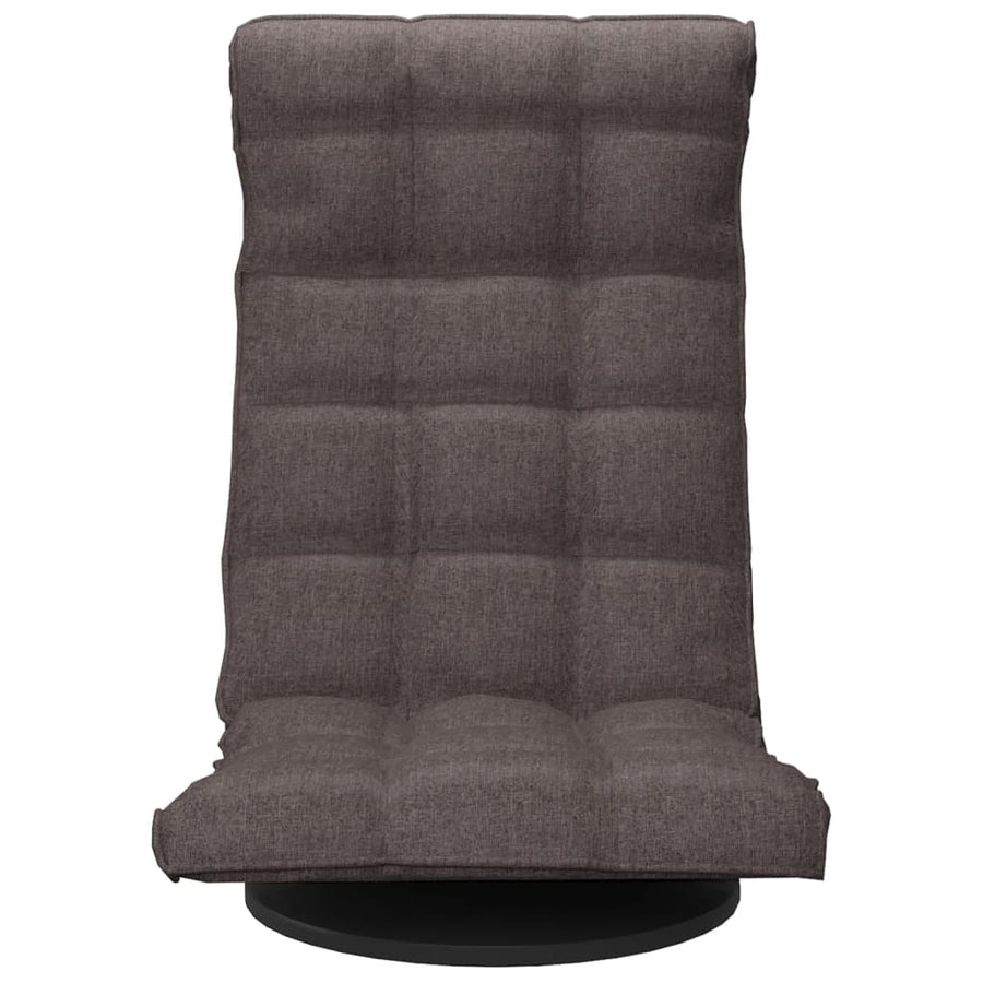 Vloerstoel Draaibaar Stof Taupe 1