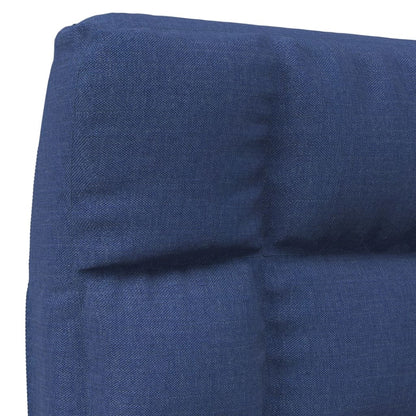 Vloerstoel inklapbaar stof blauw