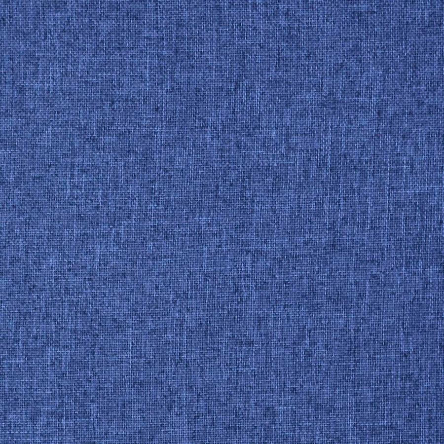 Vloerstoel inklapbaar stof blauw