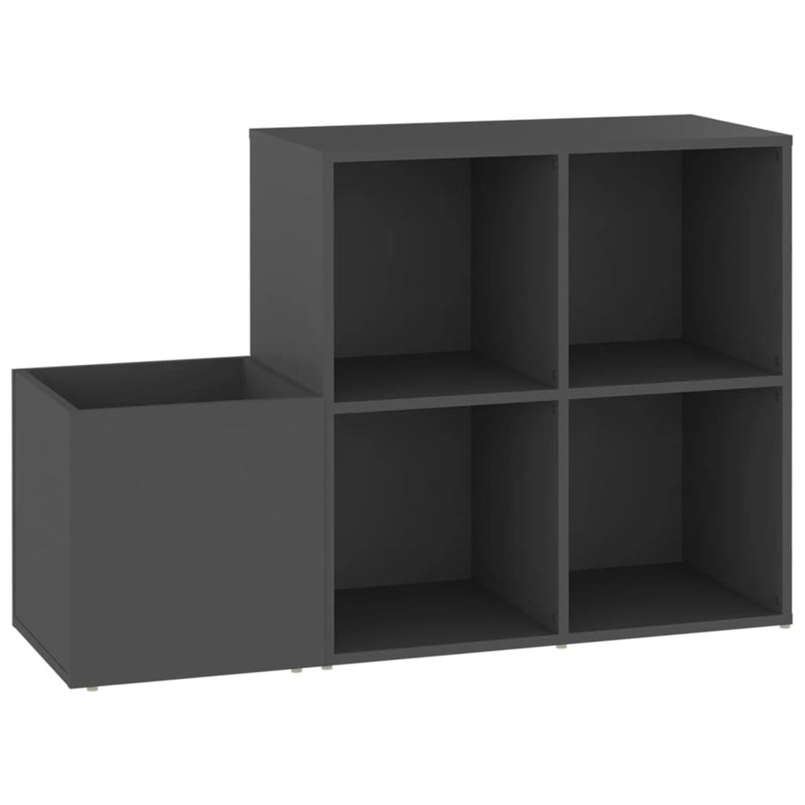Opbergkast 05X35,5X70 Cm Spaanplaat Grijs