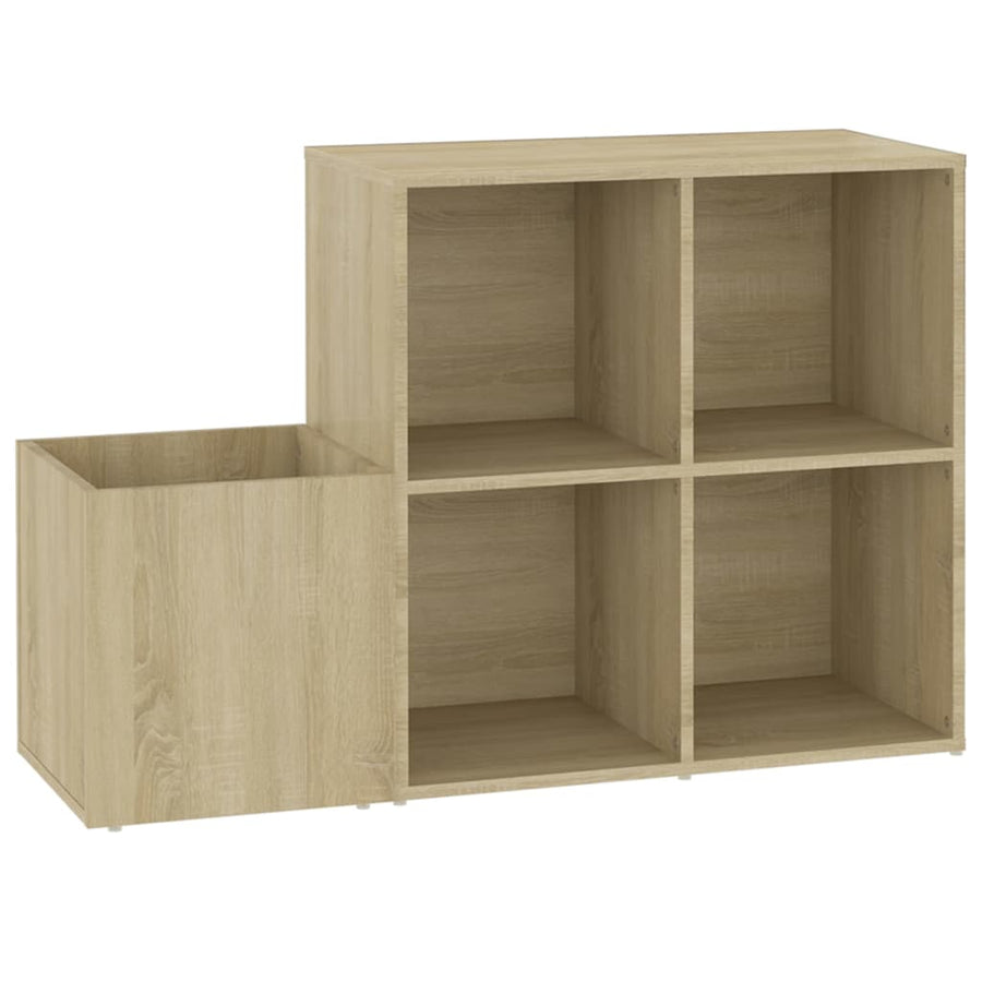 Opbergkast 05X35,5X70 Cm Spaanplaat Kleurig Sonoma eiken