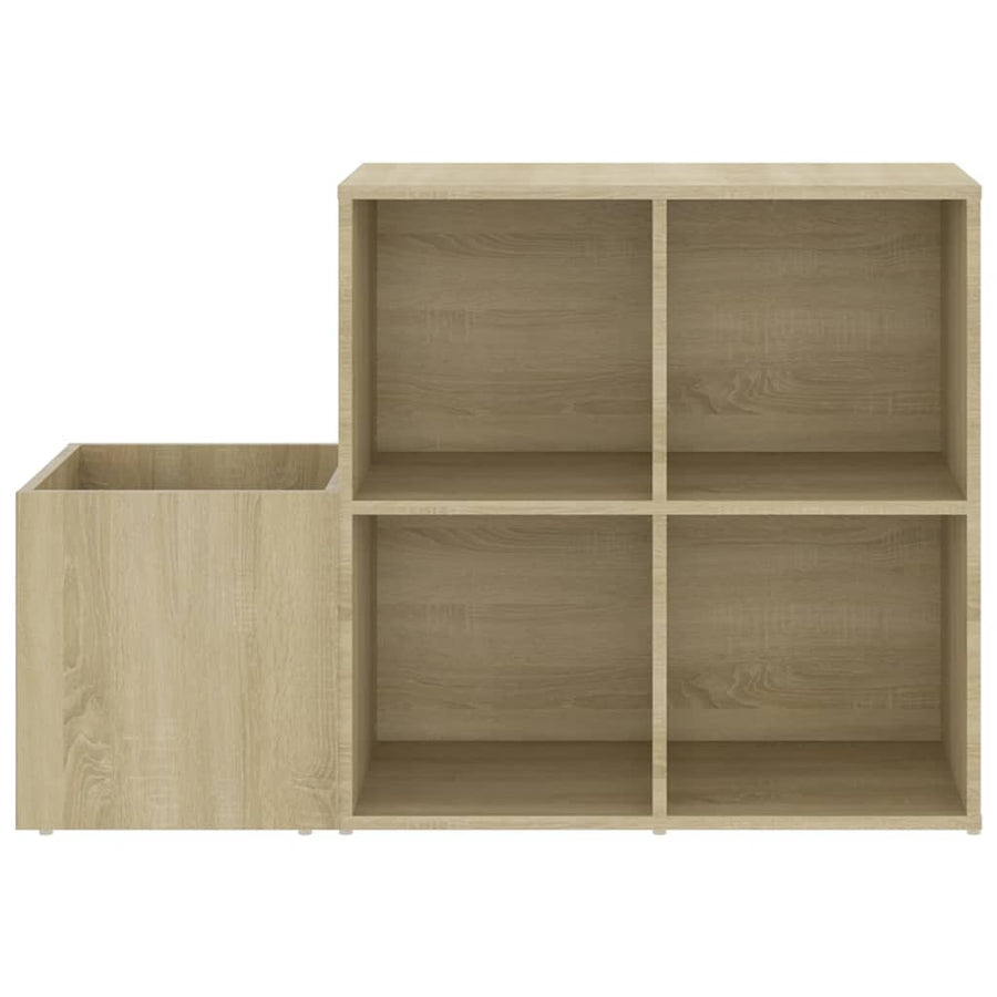 Opbergkast 05X35,5X70 Cm Spaanplaat Kleurig Sonoma eiken