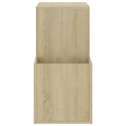Opbergkast 05X35,5X70 Cm Spaanplaat Kleurig Sonoma eiken