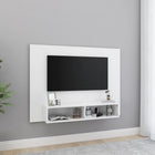 TV cabinet 120x23.5x90 cm engineered wood white