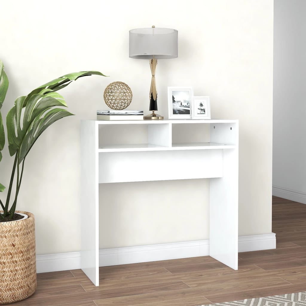 Wandtafel 78X30X80 Cm Spaanplaat Wit