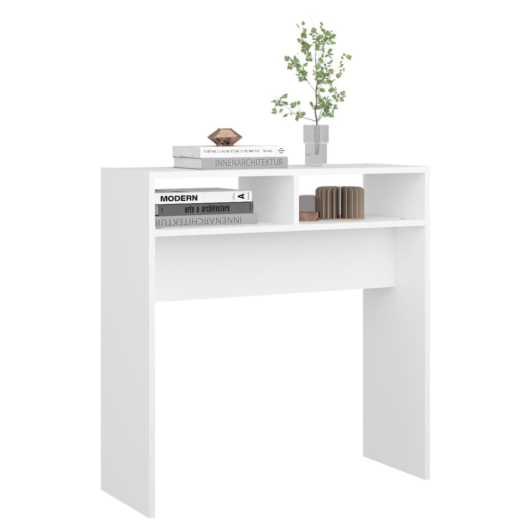 Wandtafel 78X30X80 Cm Spaanplaat Wit