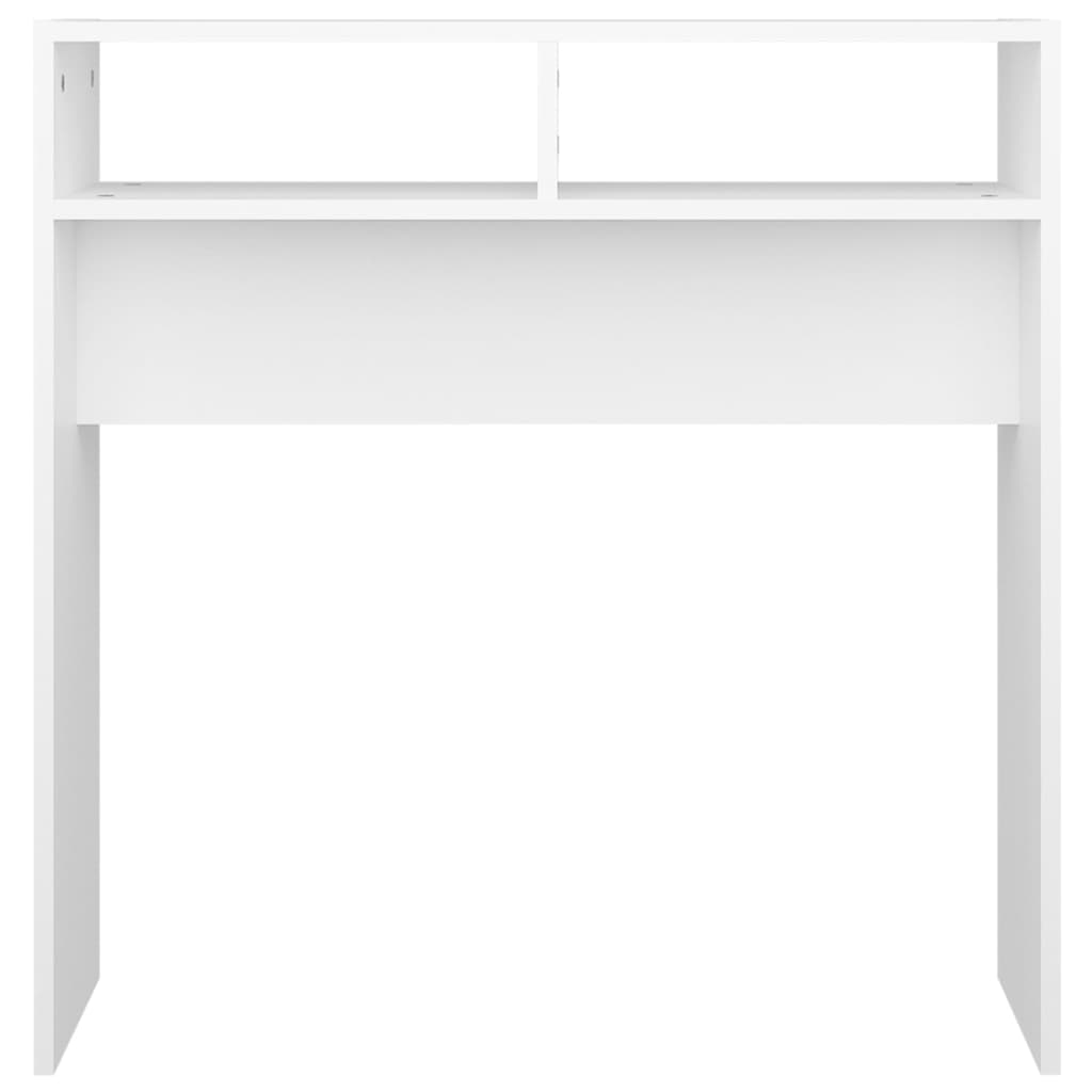 Wandtafel 78X30X80 Cm Spaanplaat Wit