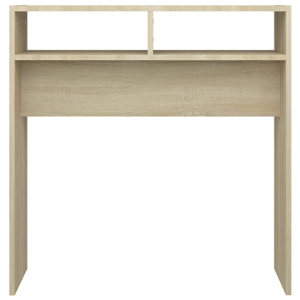 Wandtafel 78X30X80 Cm Spaanplaat Kleurig Sonoma eiken