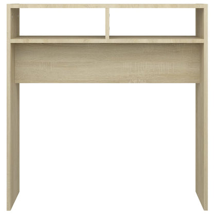 Wandtafel 78X30X80 Cm Spaanplaat Kleurig Sonoma eiken