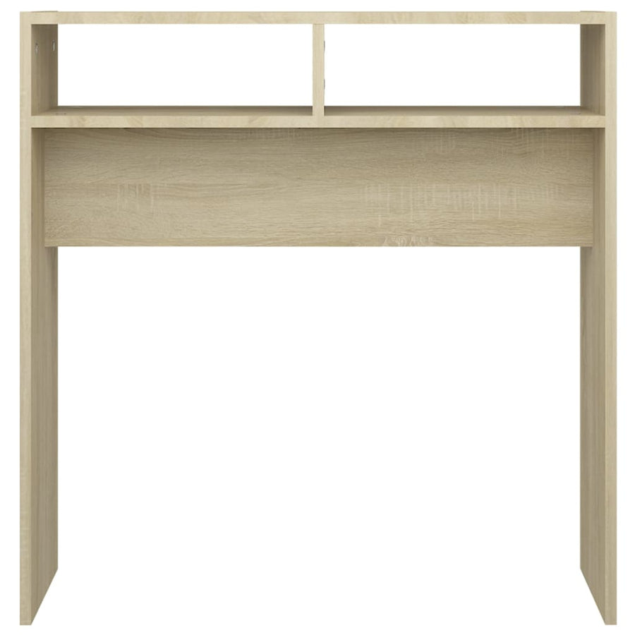 Wandtafel 78X30X80 Cm Spaanplaat Kleurig Sonoma eiken
