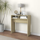 Wandtafel 78x30x80 cm spaanplaat sonoma eiken