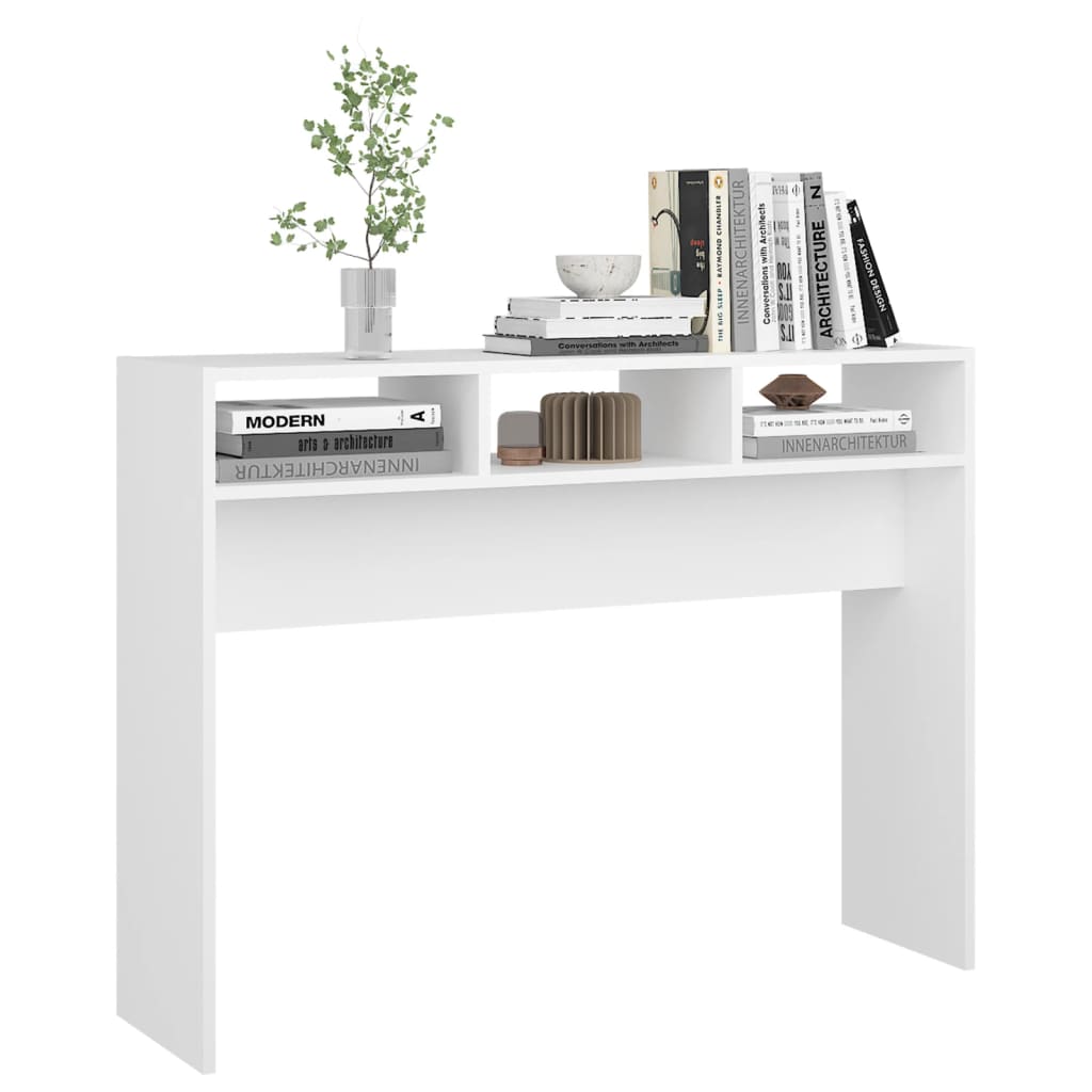 Wandtafel 05X30X80 Cm Spaanplaat Wit
