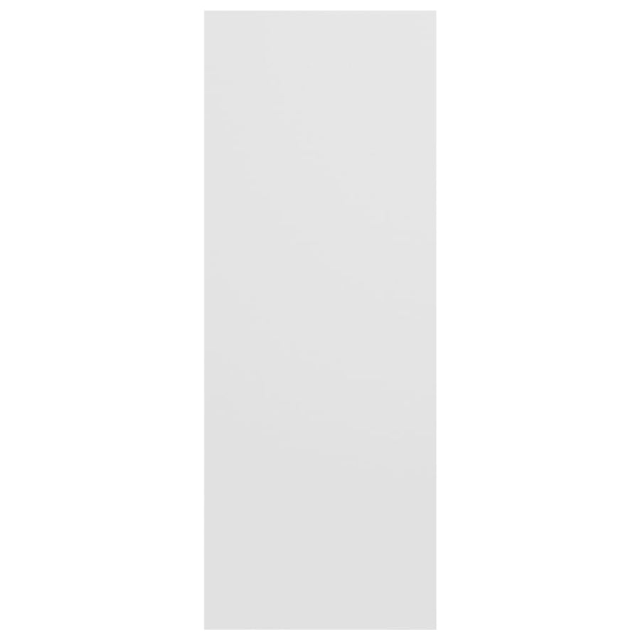 Wandtafel 05X30X80 Cm Spaanplaat Wit
