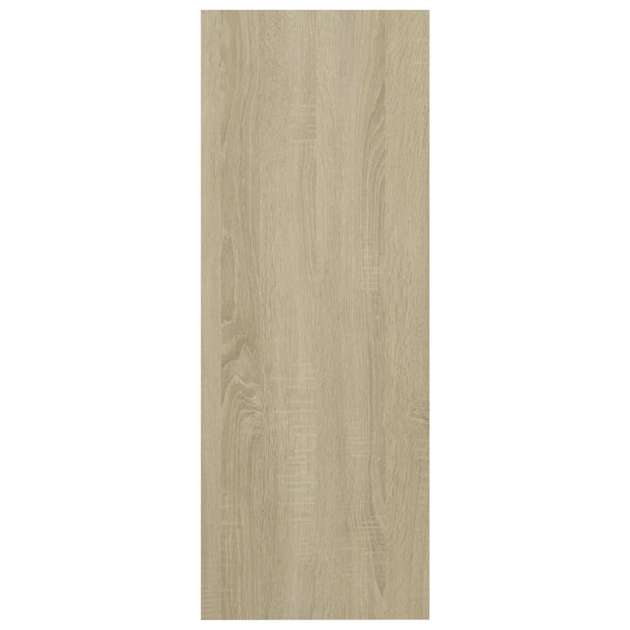 Wandtafel 105x30x80 cm spaanplaat sonoma eikenkleurig Sonoma eiken