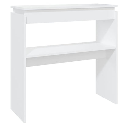 Wandtafel 80X30X80 Cm Spaanplaat Wit