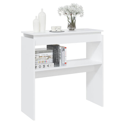 Wandtafel 80X30X80 Cm Spaanplaat Wit