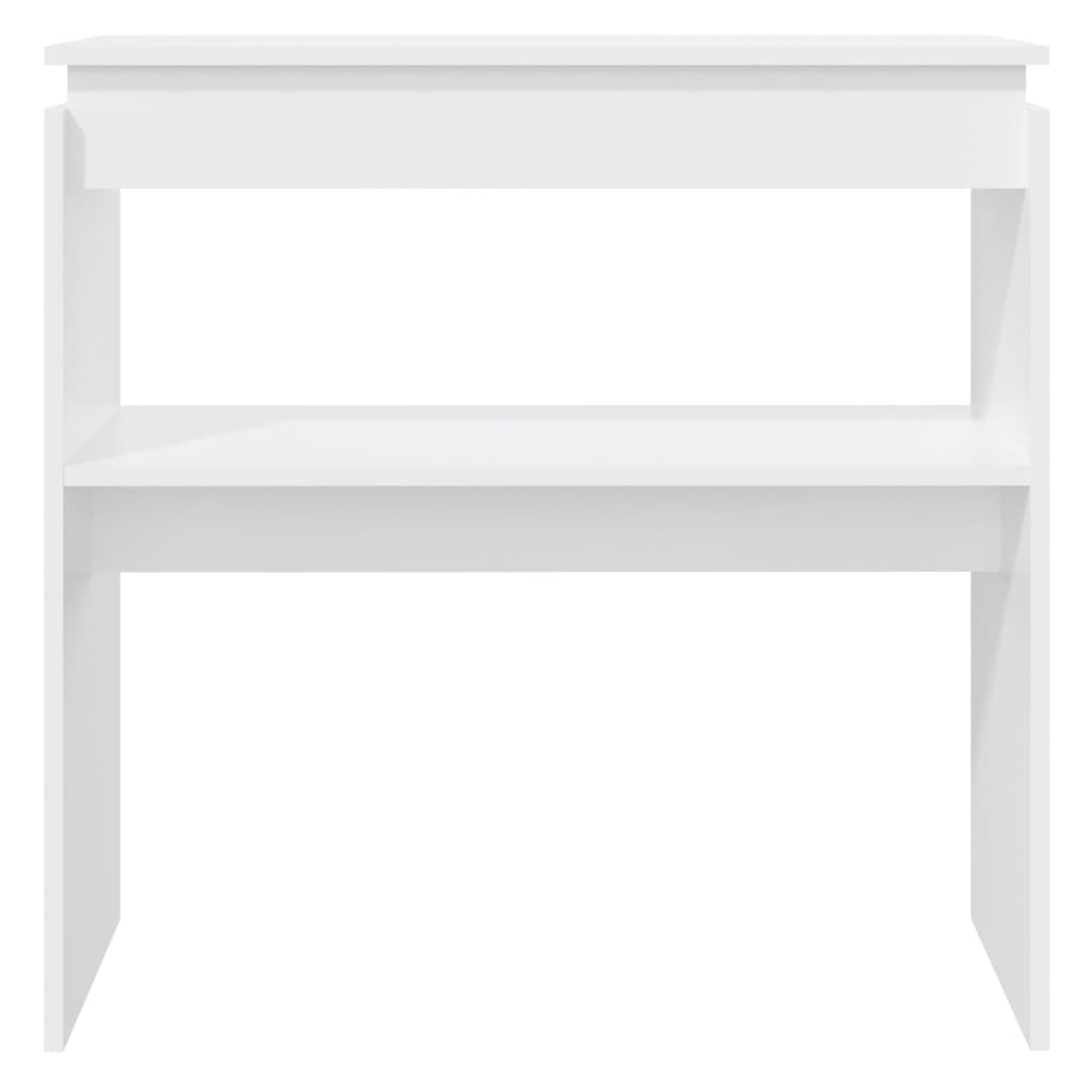 Wandtafel 80X30X80 Cm Spaanplaat Wit