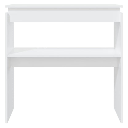 Wandtafel 80X30X80 Cm Spaanplaat Wit