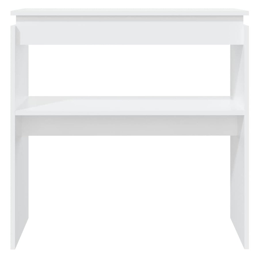 Wandtafel 80X30X80 Cm Spaanplaat Wit