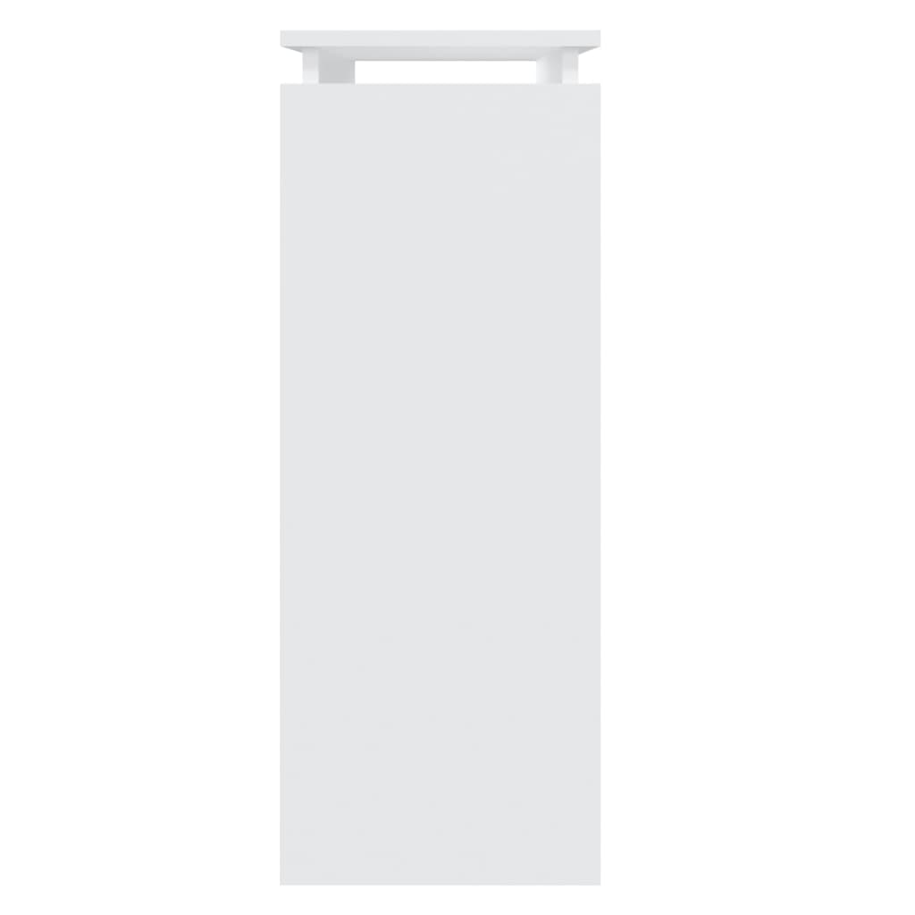 Wandtafel 80X30X80 Cm Spaanplaat Wit
