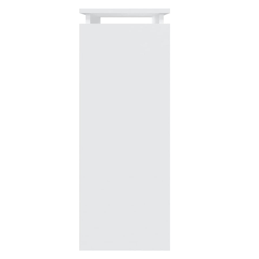 Wandtafel 80X30X80 Cm Spaanplaat Wit