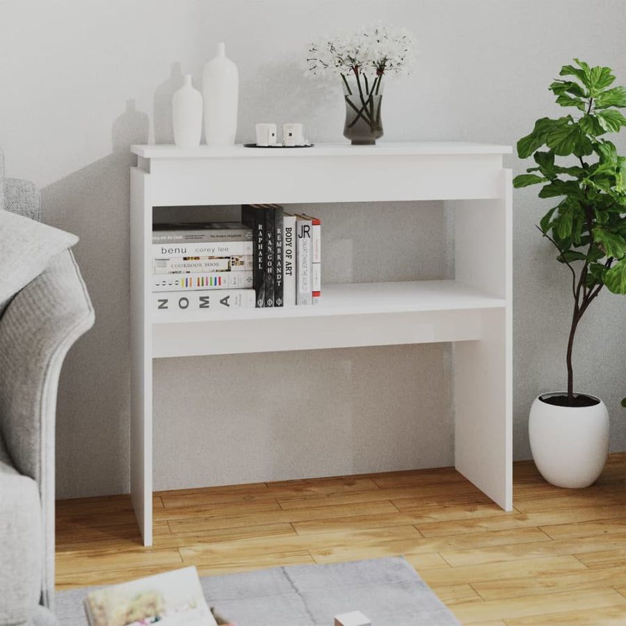 Wandtafel 80X30X80 Cm Spaanplaat Wit