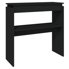 Wandtafel 80X30X80 Cm Spaanplaat Zwart
