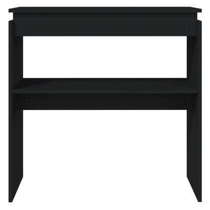 Wandtafel 80X30X80 Cm Spaanplaat Zwart