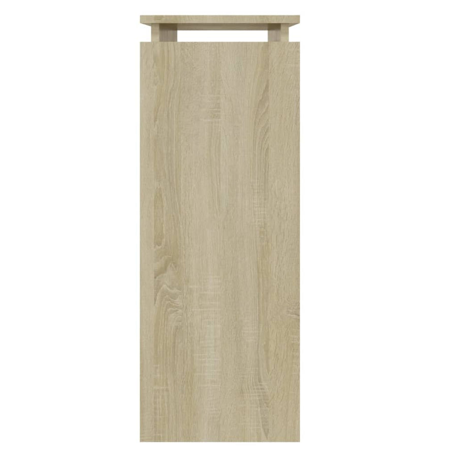 Wandtafel 80X30X80 Cm Spaanplaat Kleurig Sonoma eiken