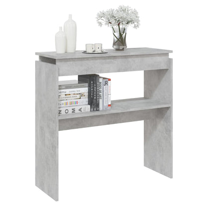 Wandtafel 80X30X80 Cm Spaanplaat Betongrijs 1