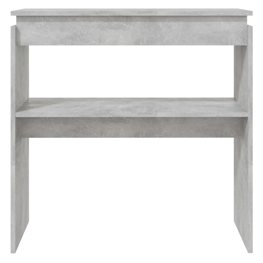 Wandtafel 80X30X80 Cm Spaanplaat Betongrijs 1