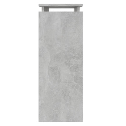 Wandtafel 80X30X80 Cm Spaanplaat Betongrijs 1