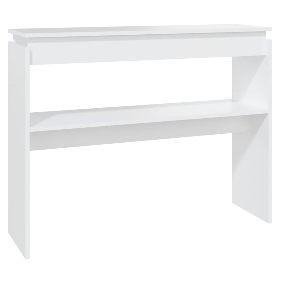 Wandtafel 02X30X80 Cm Spaanplaat Wit