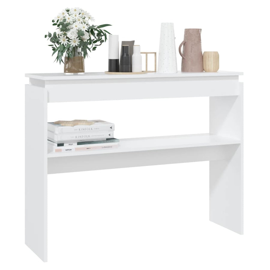 Wandtafel 02X30X80 Cm Spaanplaat Wit