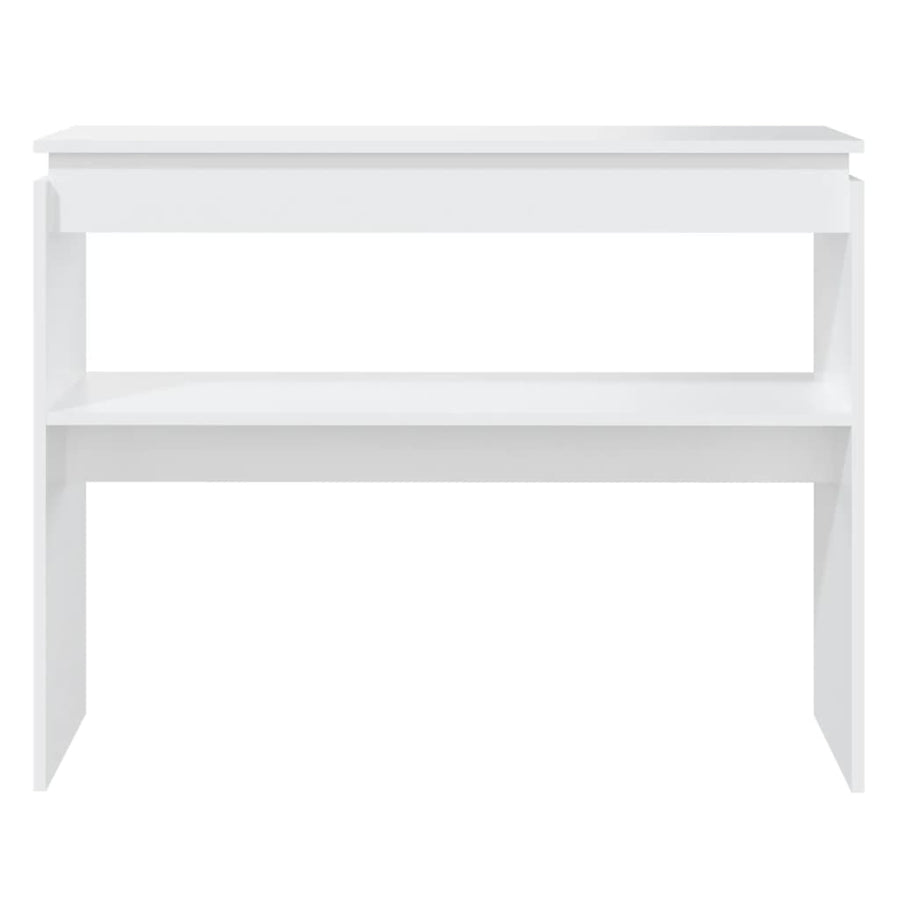 Wandtafel 02X30X80 Cm Spaanplaat Wit