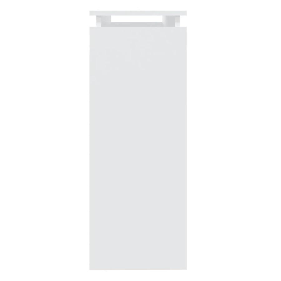 Wandtafel 02X30X80 Cm Spaanplaat Wit