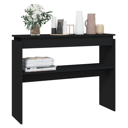 Wandtafel 02X30X80 Cm Spaanplaat Zwart