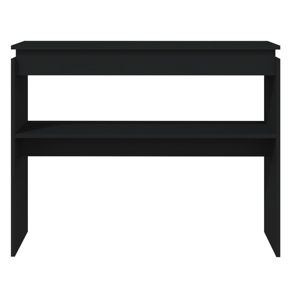 Wandtafel 02X30X80 Cm Spaanplaat Zwart