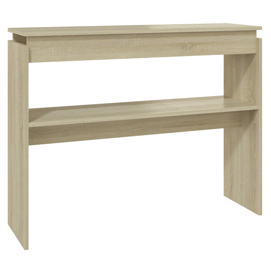Wandtafel 02X30X80 Cm Spaanplaat Kleurig Sonoma eiken