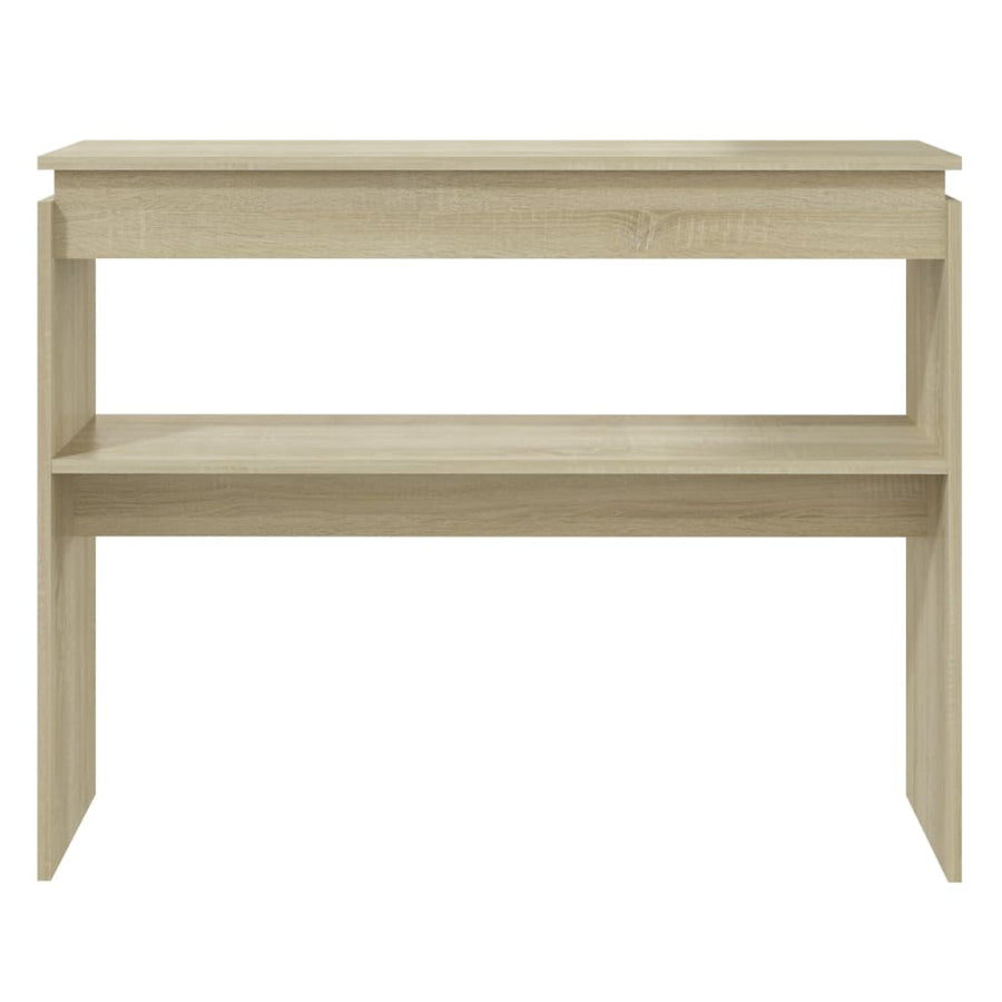 Wandtafel 02X30X80 Cm Spaanplaat Kleurig Sonoma eiken