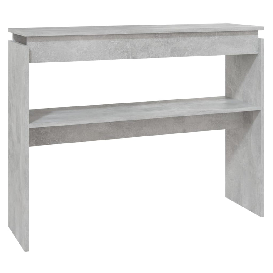Wandtafel 02X30X80 Cm Spaanplaat Betongrijs