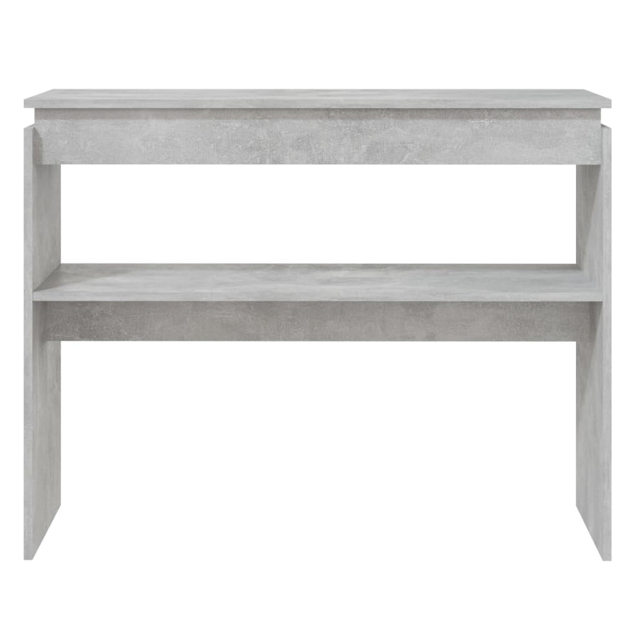 Wandtafel 02X30X80 Cm Spaanplaat Betongrijs