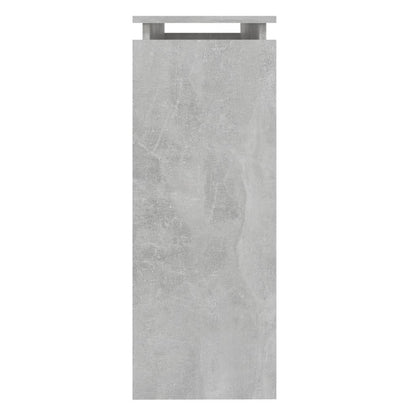 Wandtafel 02X30X80 Cm Spaanplaat Betongrijs
